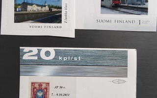 Järvenpää, omakuvamerkkejä 3 erill., pm-näyttely 2011
