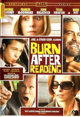 dvd, Burn After Reading (ohjaus: Joel & Ethan Coen) [komedia