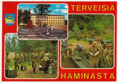 Hamina sotilaita yms 1980