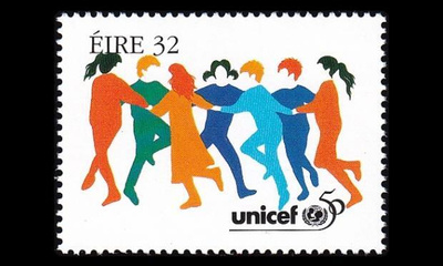 Irlanti 944 ** UNICEF 50v (1996)