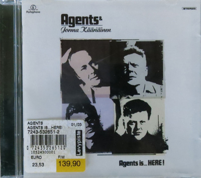 Agents & Jorma Kääriäinen: Agents is...HERE !