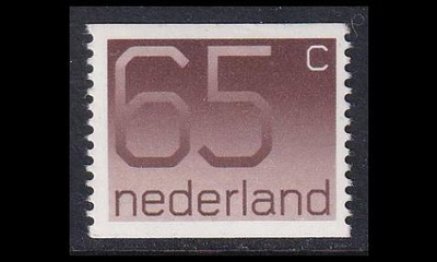 Alankomaat 1297C ** Käyttösarja 65 C rullamerkki (1986)