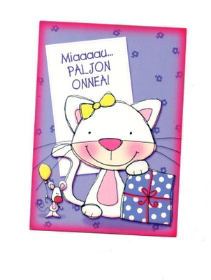 °°MIAAAAU....PALJON ONNEA°° -KORTTI