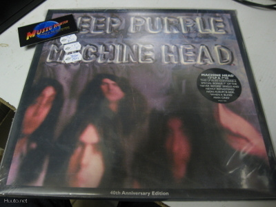 DEEP PURPLE - MACHINE HEAD - 2012 PAINOS - UUSI LP + 7''