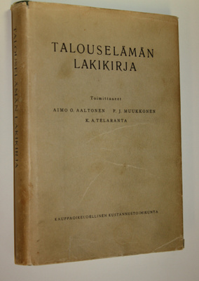 Aimo O. ym. (toim.) Aaltonen : Talouselämän lakikirja