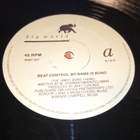 12" maxisingle BEAT CONTROL : my name is bond - pikkukuva 3
