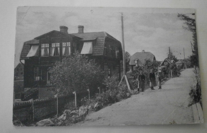 Orivesi, leidit keskustan tiellä, vanha mv pk, p. 1906