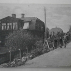 Orivesi, leidit keskustan tiellä, vanha mv pk, p. 1906 - pikkukuva 1