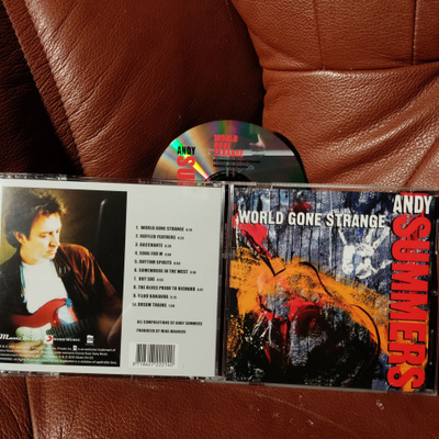 ANDY SUMMERS -world gone strange CD.