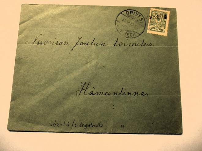 1912 Västilä rivil + Orivesi kuori