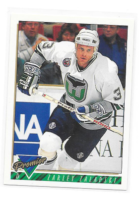 1993-94 Topps Premier #20 Zarley Zalapski Hartford Whalers