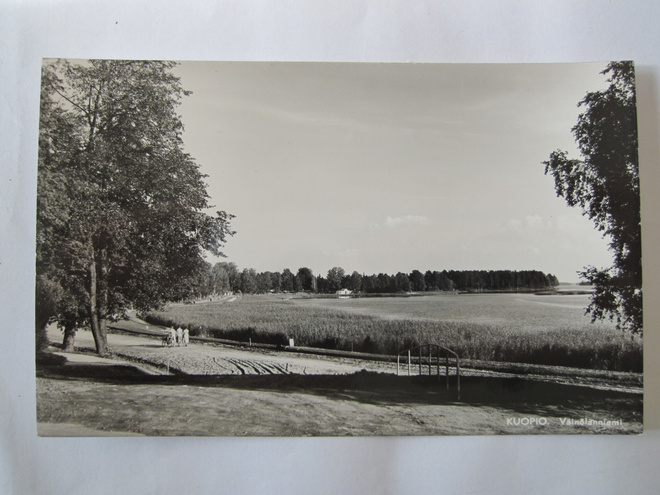 VANHA Postikortti Kuopio 1950-luku Alkup.Mallikappale
