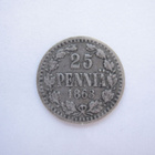 25 penniä 1868 hopeaa - pikkukuva 1