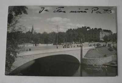 Tampere, Hämeensilta, vkpk (Laurent), p. 1942 + sens. Ruotsi