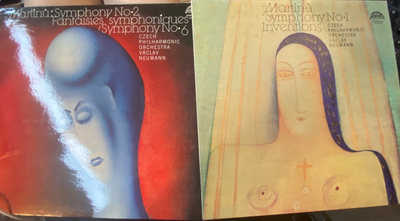 Martinu x 2 - Symphony 1, Invention, Symphony 2 & 6 LP