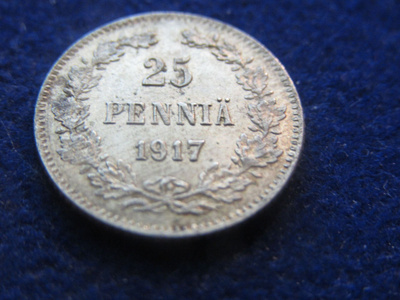 25 penniä 1917 II
