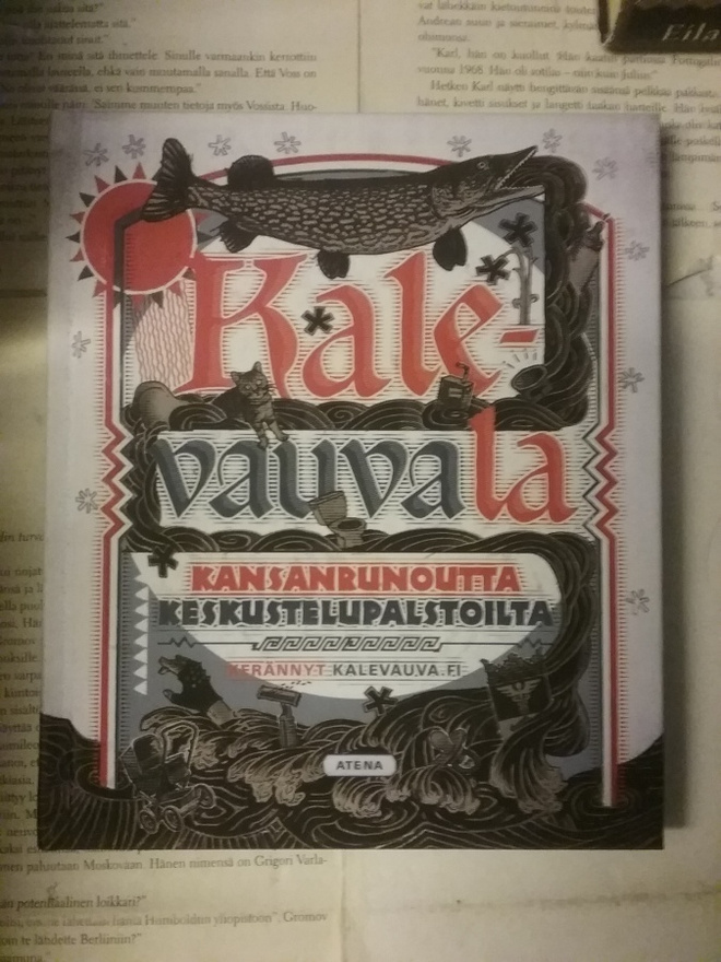 Kalevauvala: kansanrunoutta keskustelupalstoilta (sid.)