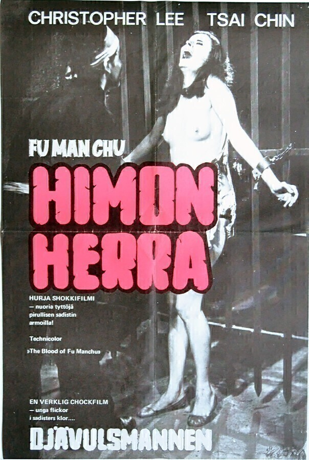 Elokuvajuliste: Fu Man Chu - himon herra (Christopher Lee)