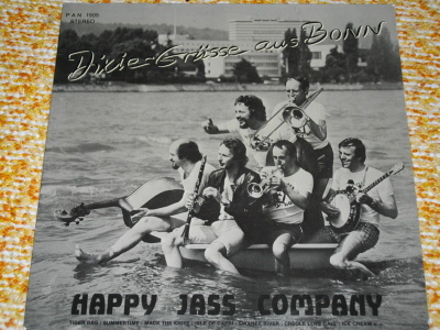 HAPPY JASS COMPANY - Greetings From Bonn - LP 1979 jazz EX-