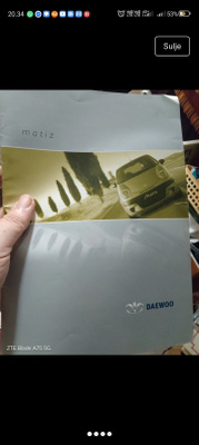 Daewoo matiz suomi esite