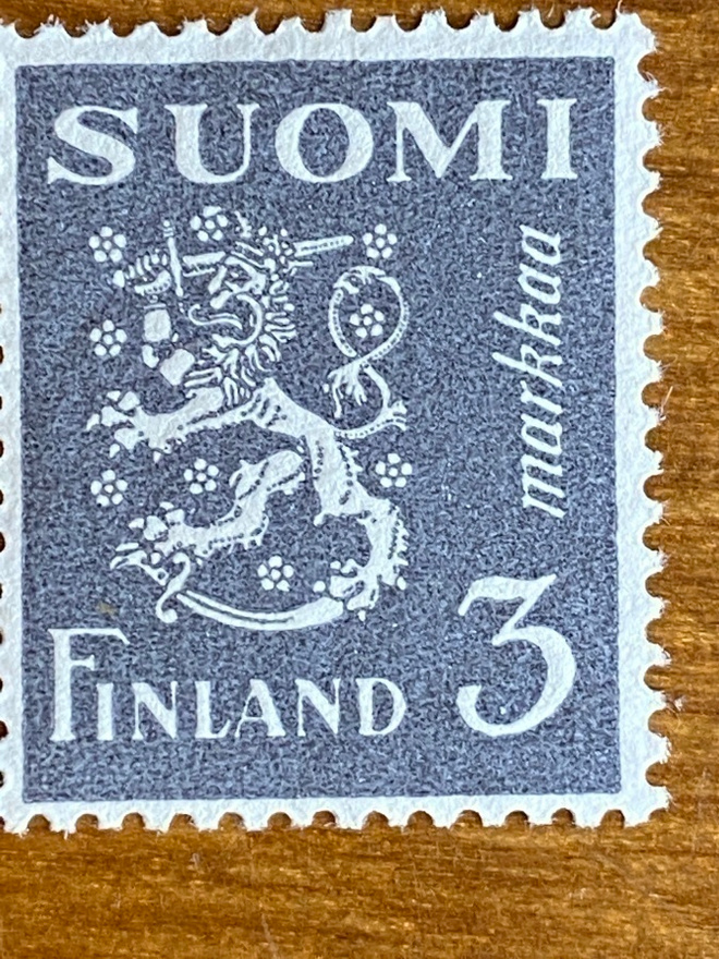 LEIJONAMALLI 1930 3MARKKAA**