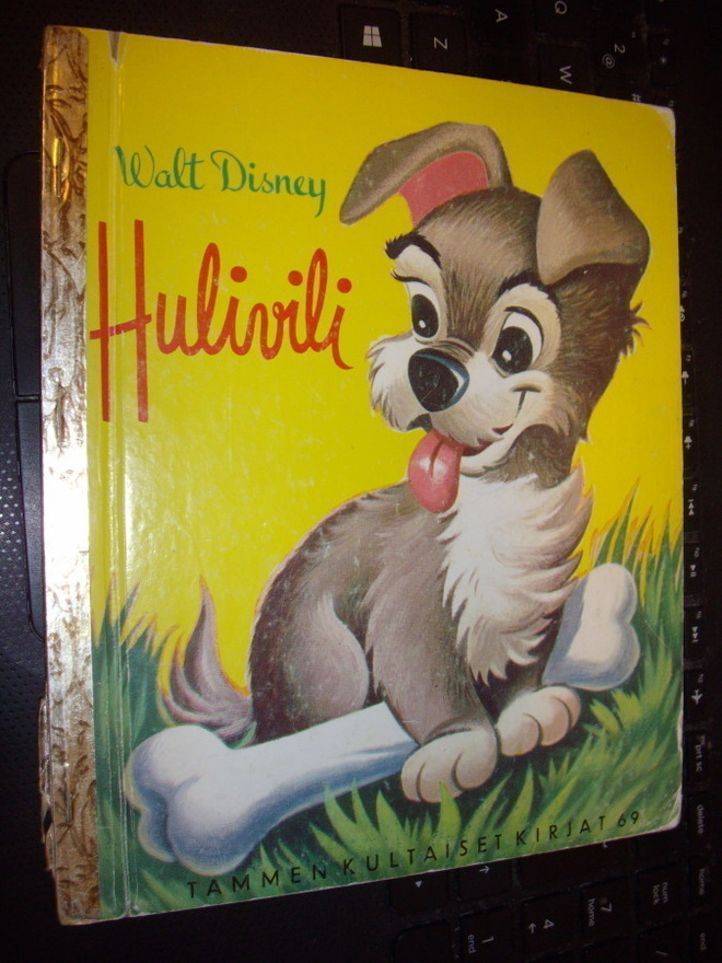 TKK 69 Walt Disney : Hulivili ( 4 p. 1977 ) Sis. postikulun