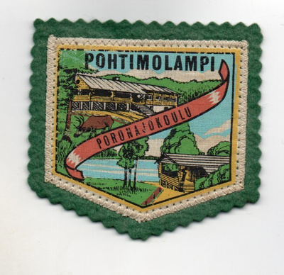 Pohtimolampi ; Matkailu /hihamerkki (kangasta)