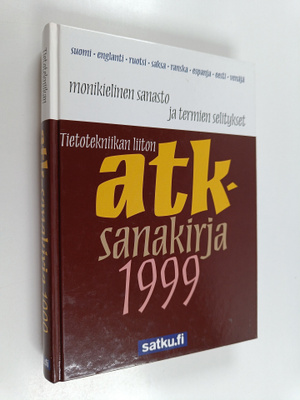 Atk-sanakirja 1999 = Finnish dictionary of information te...