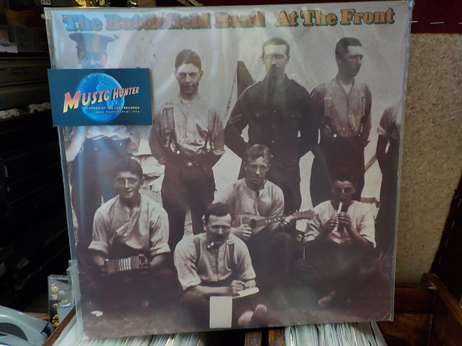 BATTLEFIELD BAND - AT THE FRONT M-/EX+ LP uk-78