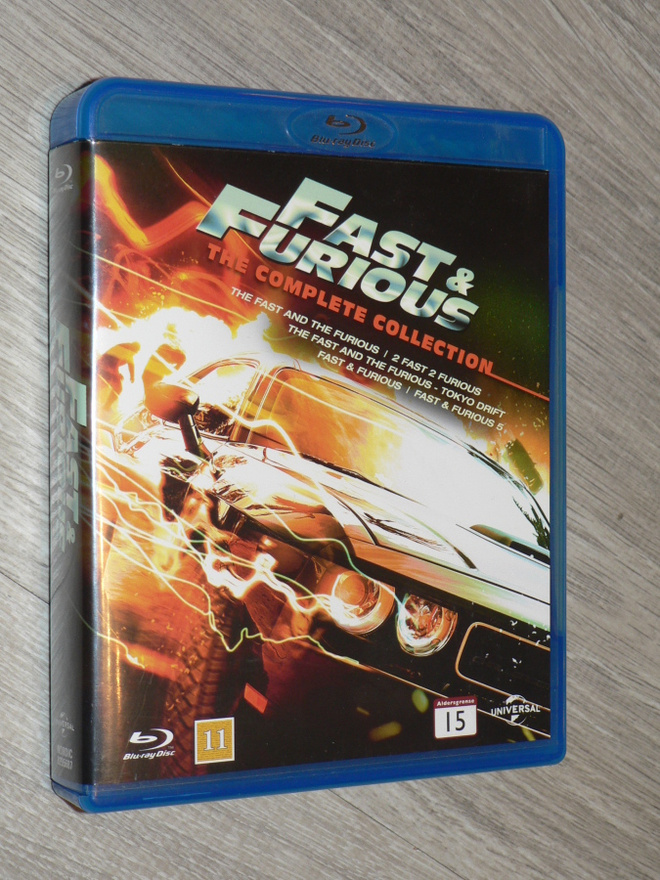 Fast & Furious The Complete Collection - Blu-Ray boksi