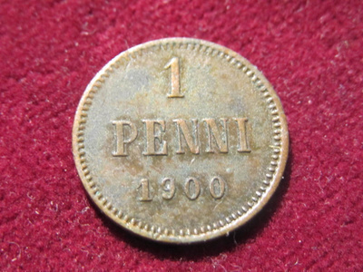 1 penni 1900