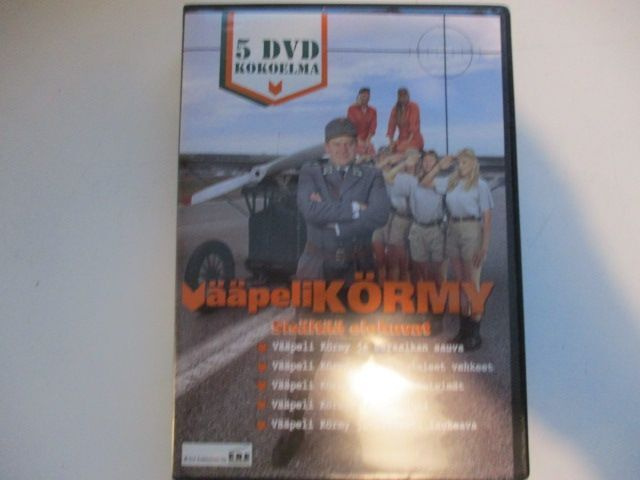 DVD VÄÄPELI KÖRMY 5 DVD KOKOELMA