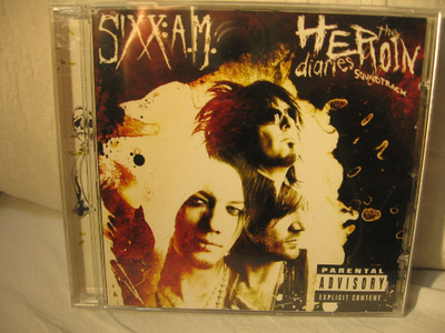 Sixx:AM: The Heroin Diaries Soundtrack CD.