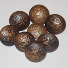 Leijonanapit 21mm Nappitehdas m/36 8kpl - pikkukuva 1