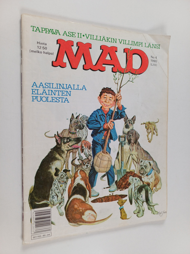 Mad 4/1990 : Suomen Mad juhlaspesiaali