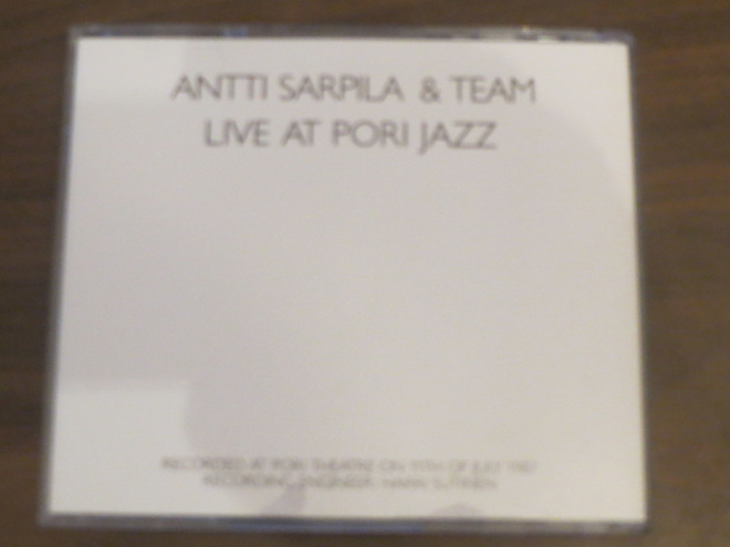 Antti Sarpila meets the Team: Live at Pori Jazz