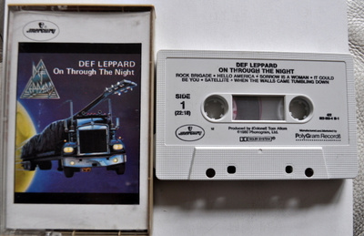DEF LEPPARD One Through the Night C-KASETTI