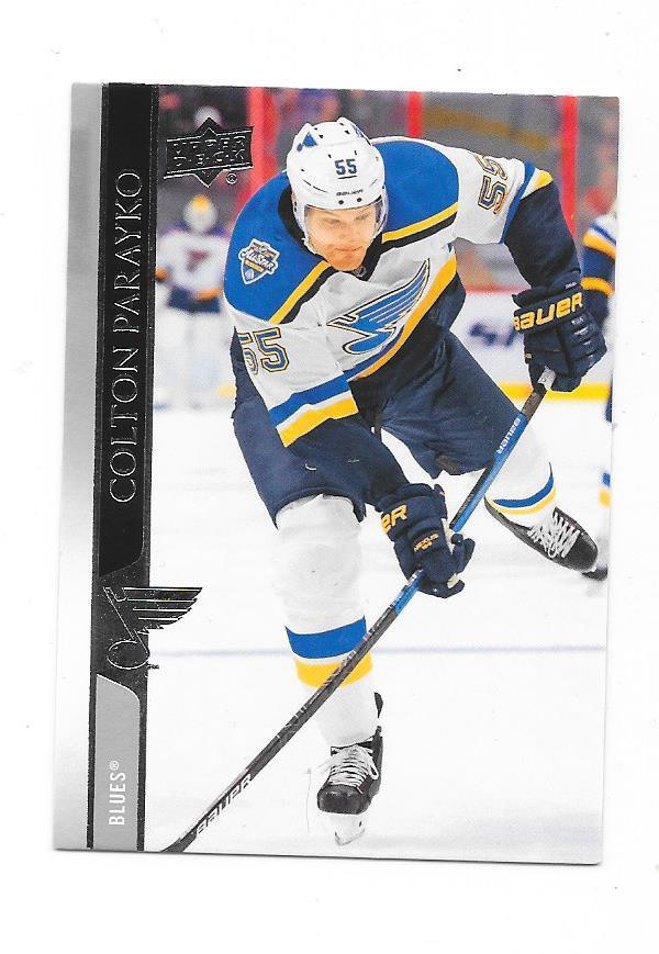 2020-21 Upper Deck #153 Colton Parayko St Louis Blues