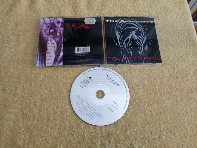 THE ALMIGHTY - Powertrippin' CD