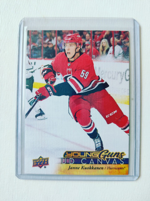 17-18 UD Young Guns Canvas - Janne Kuokkanen