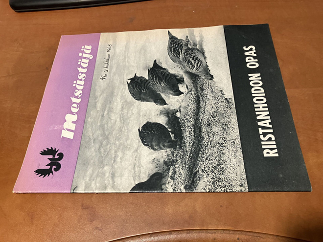 SUOMEN METSÄSTÄJÄ LEHTI 2/1968 HYVÄ