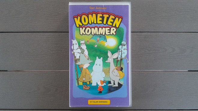 VHS: Kometen Kommer (Mumin 1992)