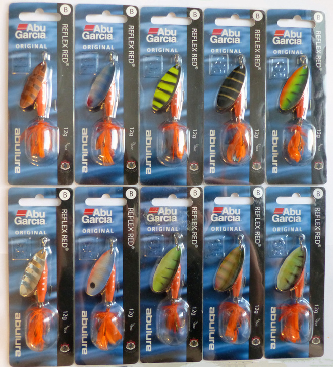 ABU GARCIA Reflex Red 12g     10kpl