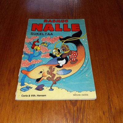 Rasmus Nalle sukeltaa