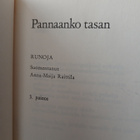 Ylva Eggehorn - Pannaanko tasan: runoja (nid.) - pikkukuva 3