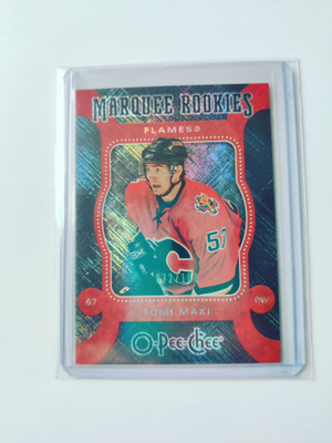 Tomi Mäki 07-08 Opc Black Micromotion Marquee Rookies /100
