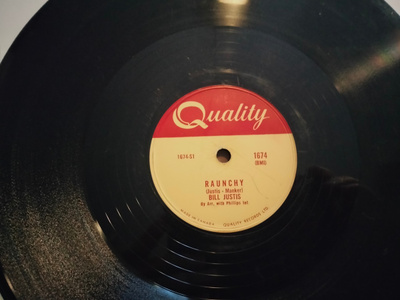 Bill Justis 78rpm