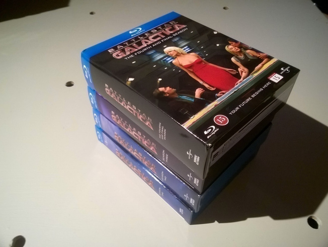 Battlestar Galactica Blu-Ray ( Koko Sarja )