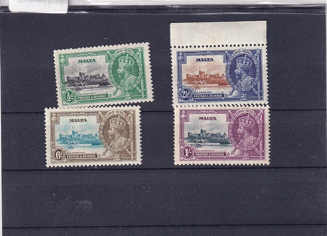 ISO-BRITANNIA MALTA MI169-172 **