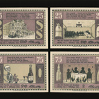 Saksa Notgeld 2 x 25, 2 x 75 Pfg, Cafe Monopol, Osnabrück - pikkukuva 1
